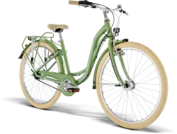 Rower Puky SKYRIDE 26-7 CLASSIC retro green